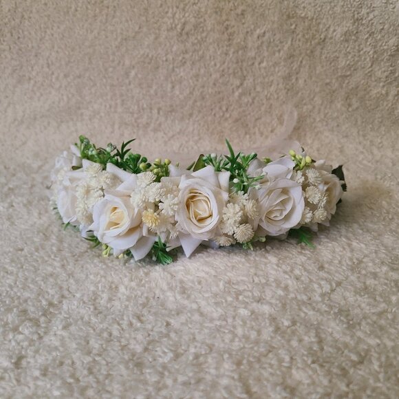 Vividsun Adjustable Flower Crown Floral Headpiece - Picture 1 of 8